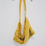 Yellow Smiley face crossbody bag