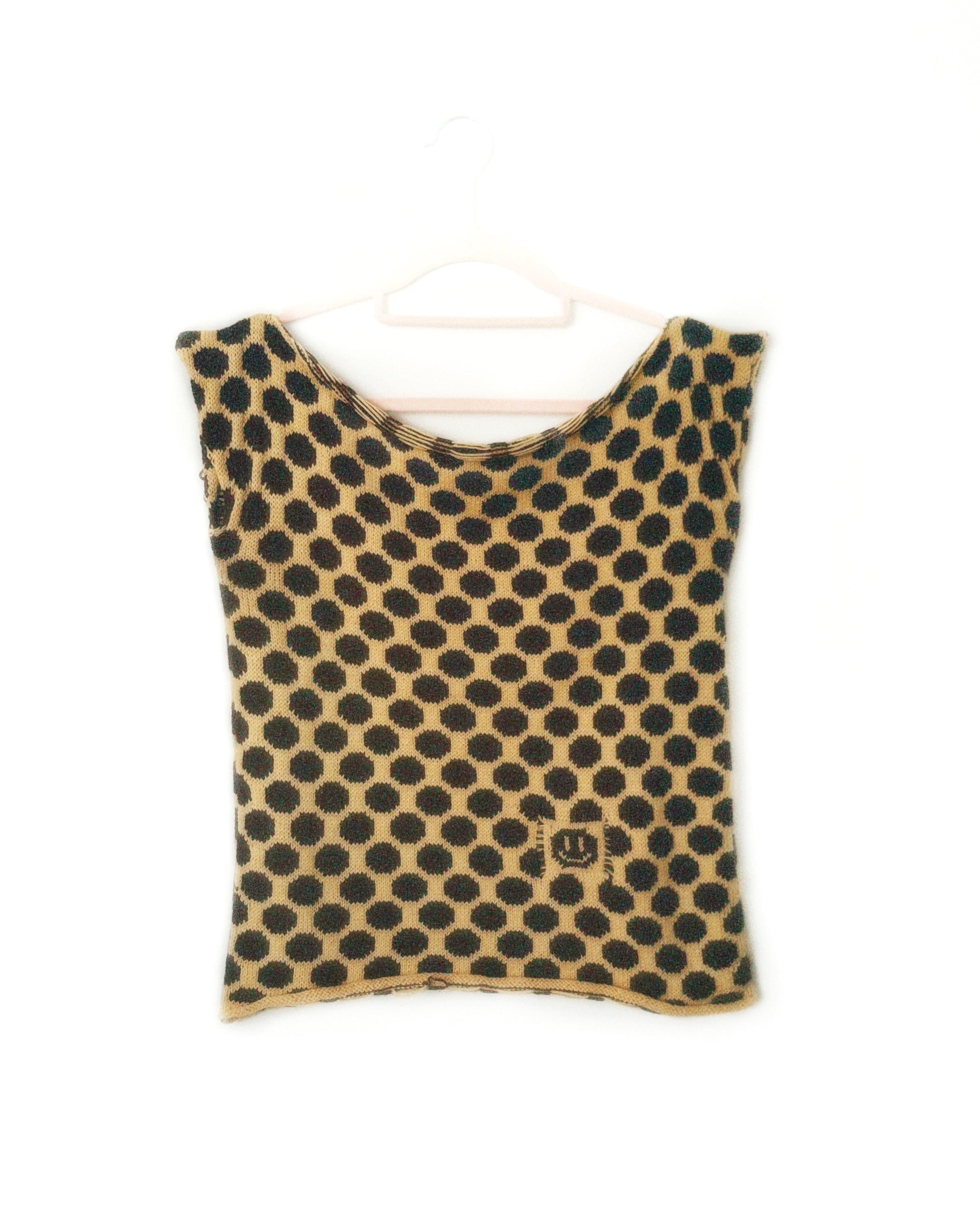 The Luna Dot Off-Shoulder Top Pattern